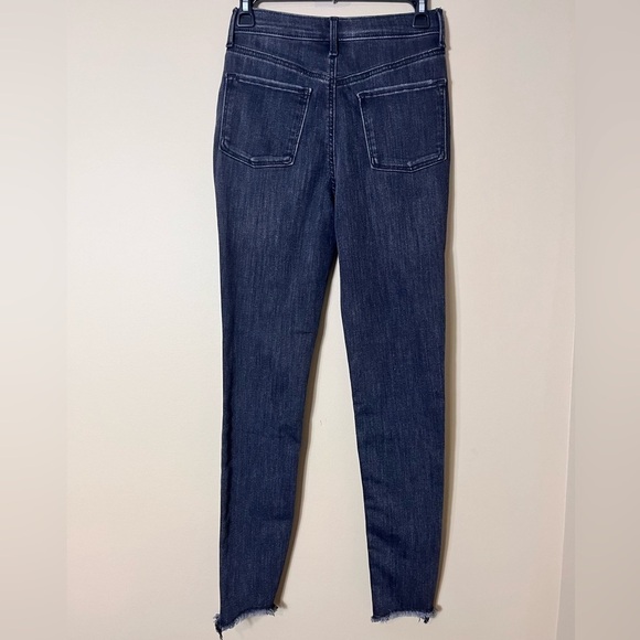 NWT Old Navy Girls Distressed Extra High Rise Rockstar Jegging Black Size 16 - Picture 3 of 10